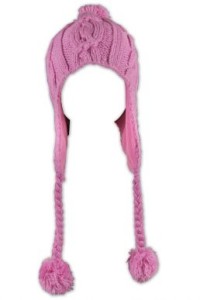 BEANIE012  Build  cold hat  Cute hair ball cap  Knitted wool ear protection cold hat  Cold hat site